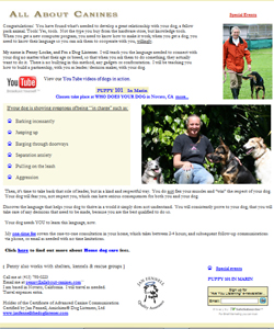 All About Canines, Penny Lock, Marin County